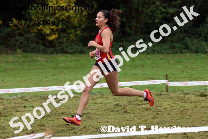 Womens junior National Cross Country Relay, Berry Hill Park, Mansfield. Photo:  David T. Hewitson/Sports for All Pics